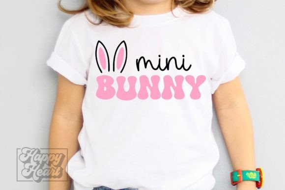 Download Mini Bunny SVG - Kids Easter Shirt PNG - Shirt Collection