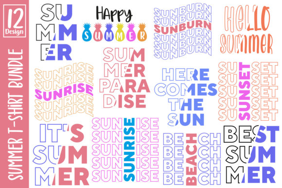 Download Summer Quotes T Shirt Design, Svg Bundle - Shirt Collection