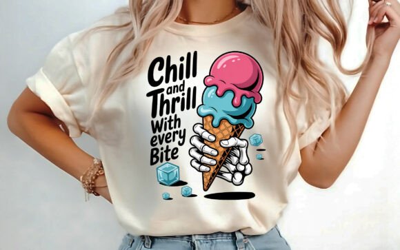 Download Chill and Thrill Funny Summer Shirt PNG - Shirt Collection