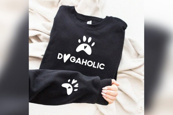 Download Dogaholic SVG Sleeve T Shirt Dog Mom PNG - Shirt Collection