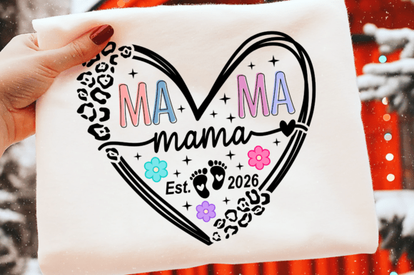 Download Mama Heart Svg Png, Mom Life Svg Shirt - Shirt Collection