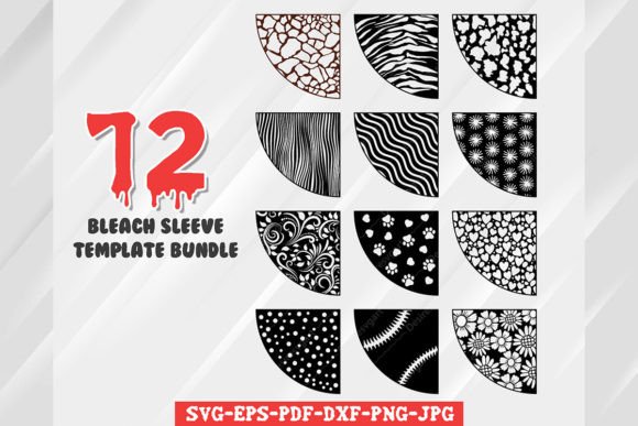 Download T-Shirt Sleeve Stencil Template V 2 - Shirt Collection