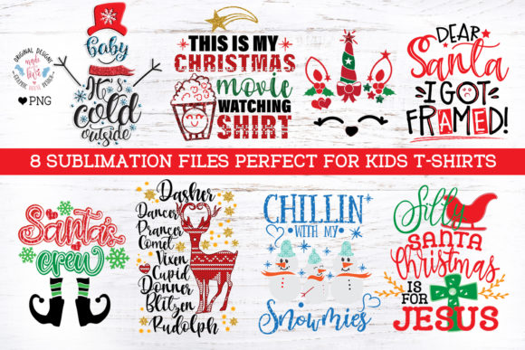 Download Christmas Kids T-shirts Sublimation PNG - Shirt Collection