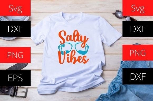 Download Salty Vibes-Funny Summer Shirt - Shirt Collection