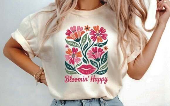 Download Boho Floral Flowers T-shirt Design SVG - Shirt Collection