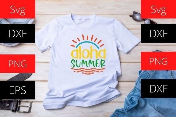 Download Aloha Summer-Funny Summer Shirt Svg - Shirt Collection