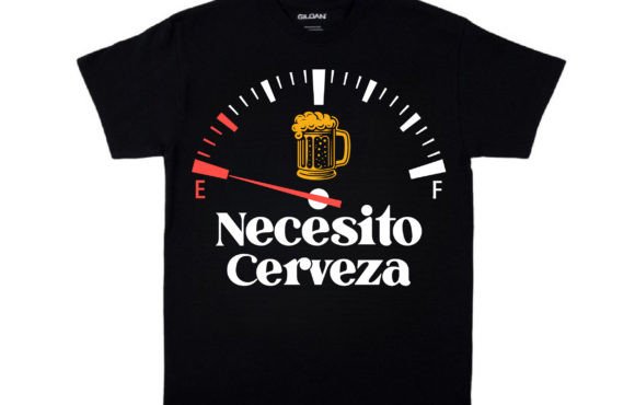 Download Necesito Cerveza T-Shirt Design - Shirt Collection